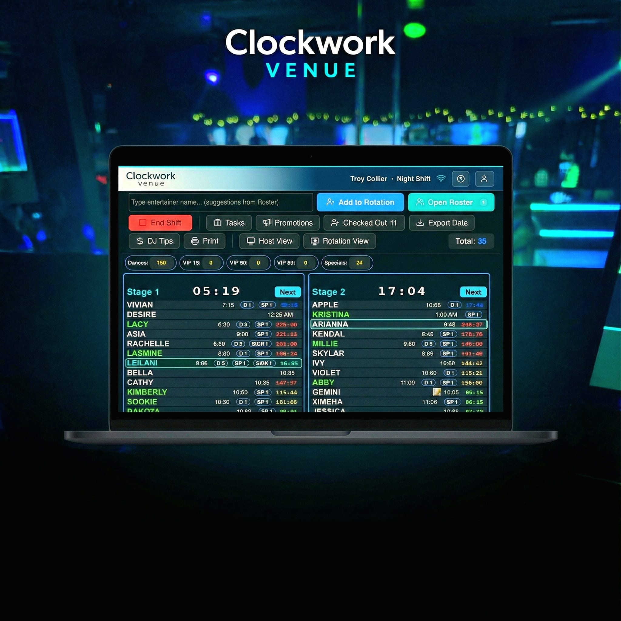 Clockwork Venue